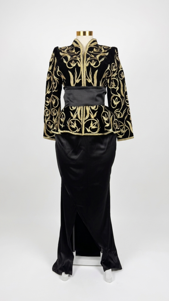 Karakou Mejboud Noir – Jupe Sirène